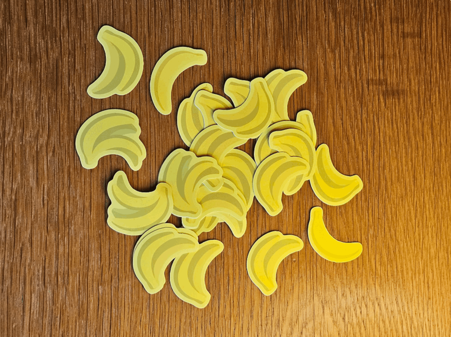 Banana stickers from ScrumJam